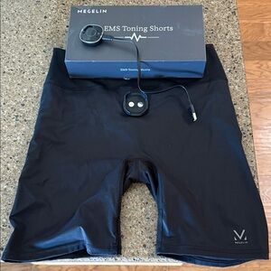 Black EMS Toning Shorts